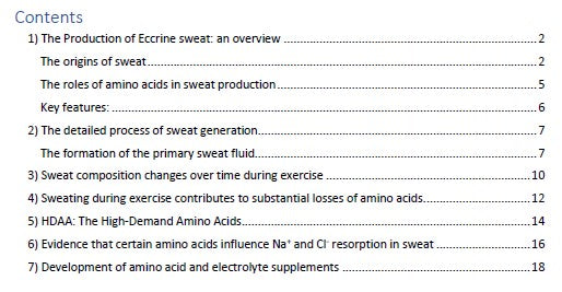 The Making of Sweat